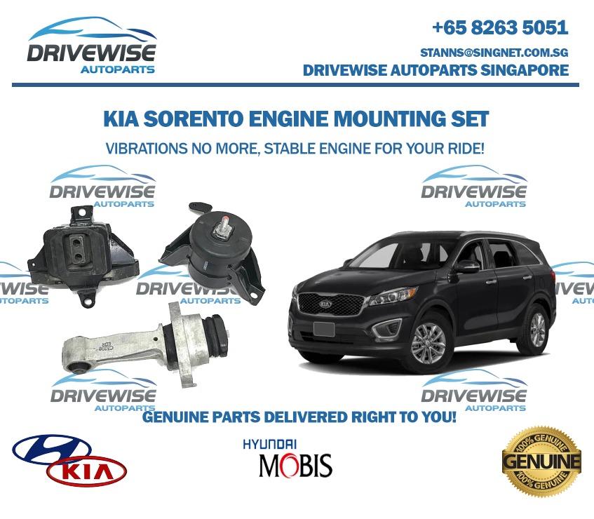 Kia Sorento Genuine Engine Mounting Set/ Kia Genuine Engine Mounting