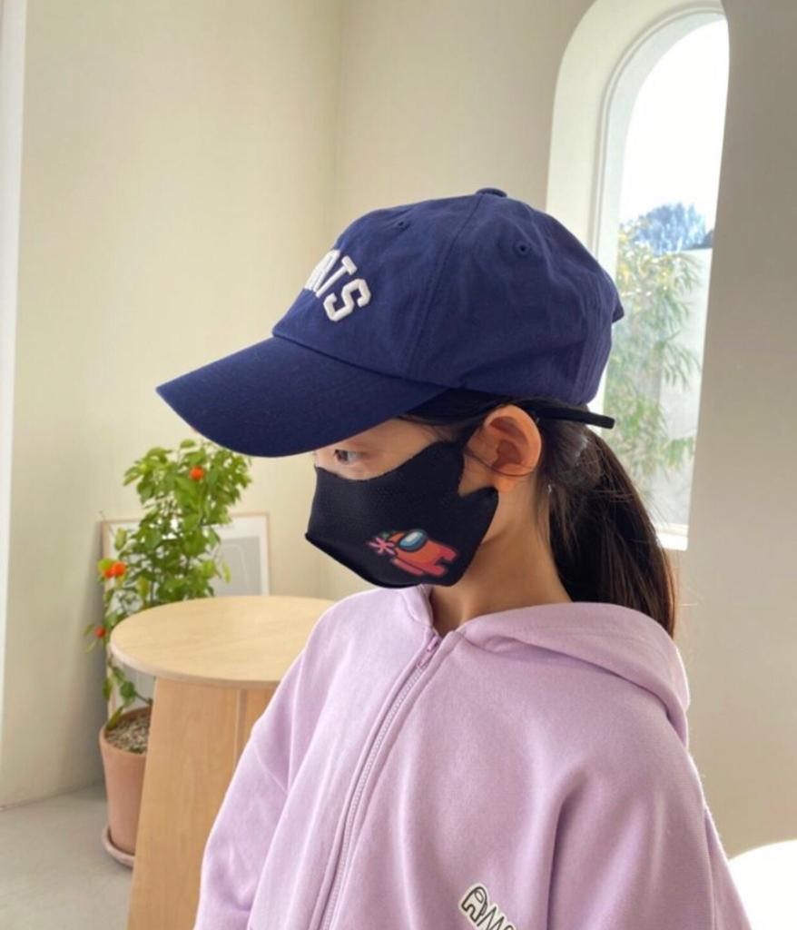 Korean Among Us Washable Reusable Kids Mask 幼兒小朋友小童布口罩 健康及營養食用品 口罩 面罩 Carousell