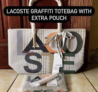 Lacoste Graffiti Tote Bag Original