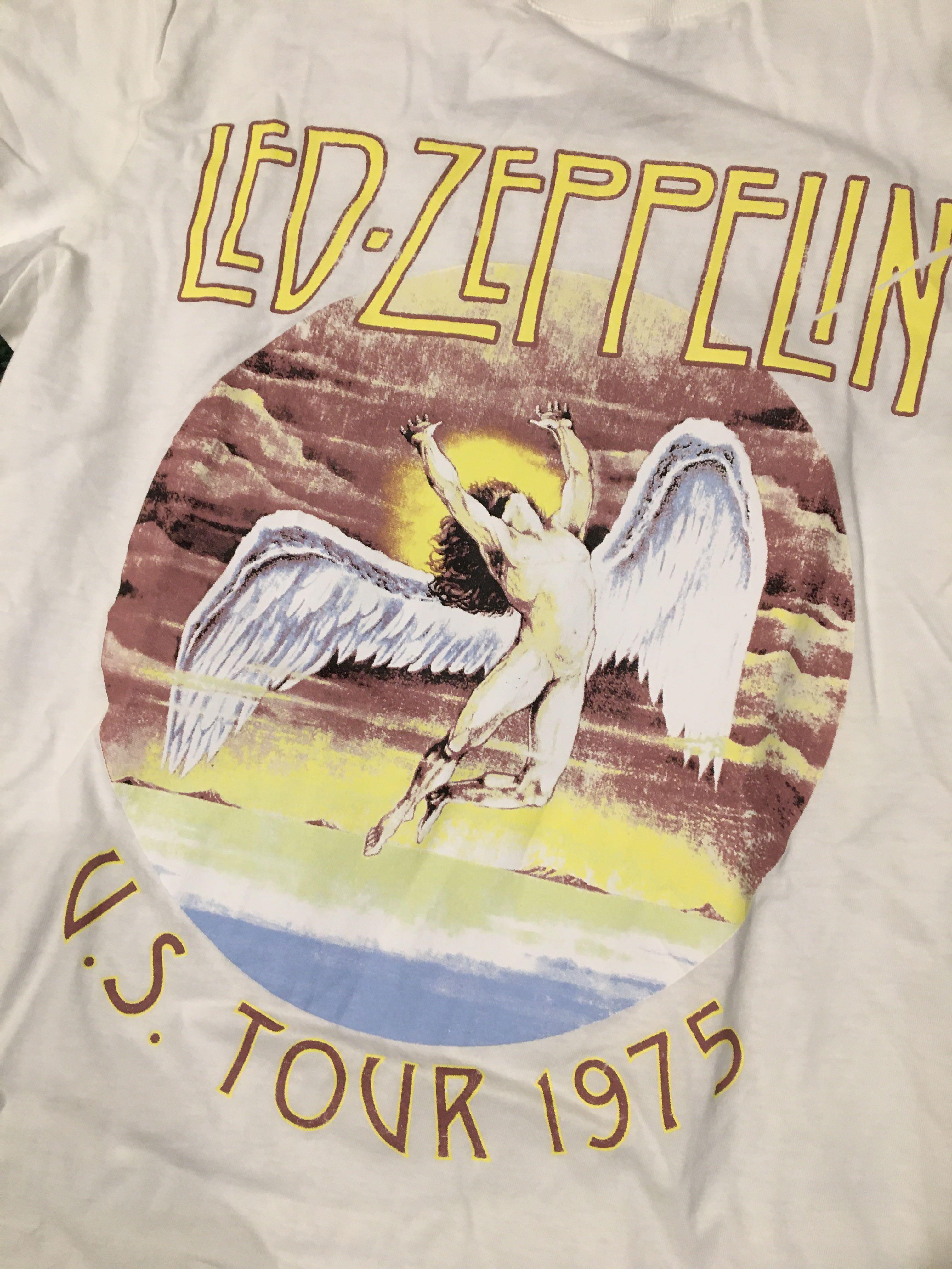 Led zeppelin us tour 1975 shirt top