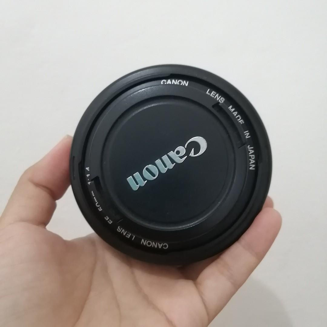 lensa canon ef 50mm 1 1 4