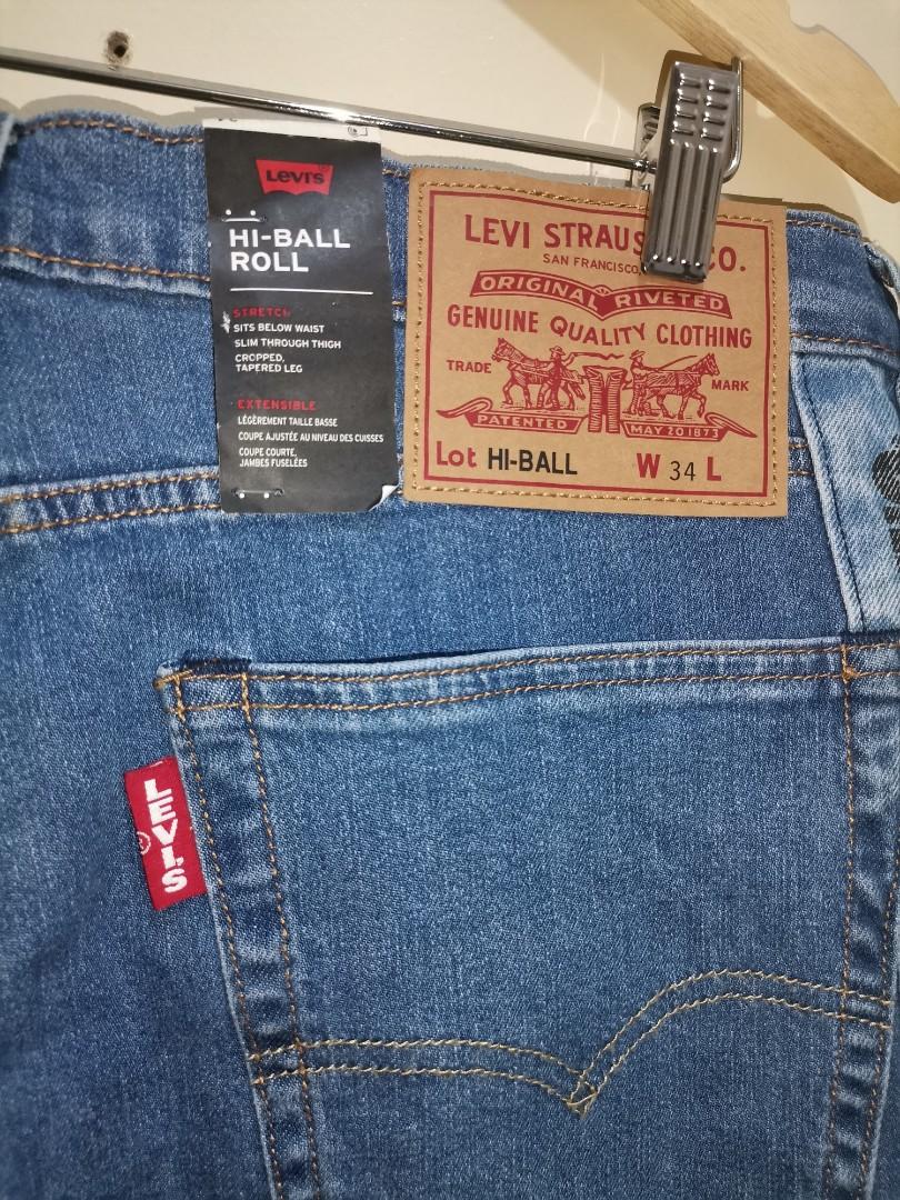 Levis hi ball roll Men s Fashion Bottoms Jeans on Carousell