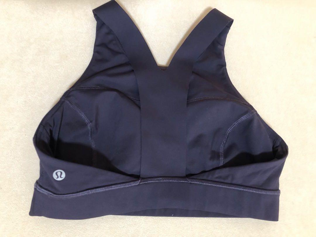 Lululemon Energy High-neck Longline Ribbed Bra Medium Support, B-d Cups