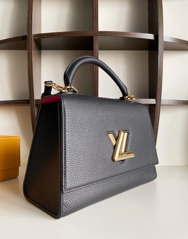 Eluxury Company - Introducing the Twist One Handle PM handbag in Taurillon  leather. Its striking shape, elegant top handle, and iconic LV twist-lock  make it a sophisticated everyday bag. In addition to