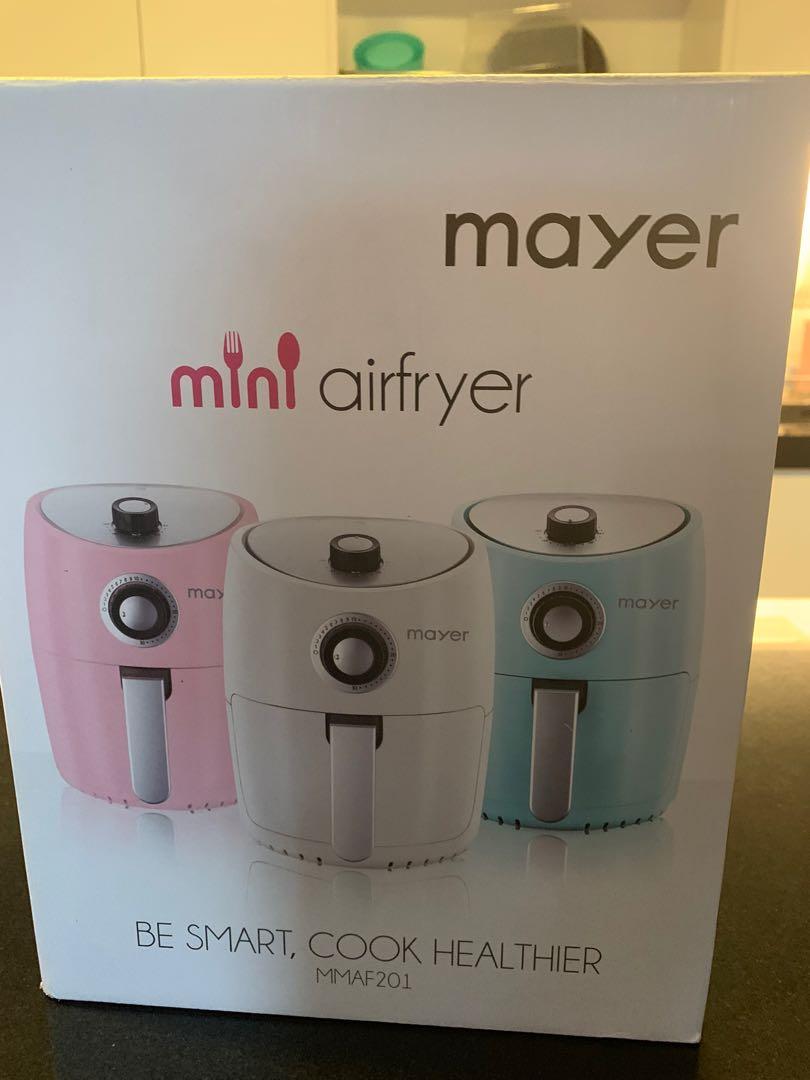Mayer mini air fryer (Turquoise), TV & Home Appliances ...