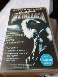 Metallica Guitar Method VHS