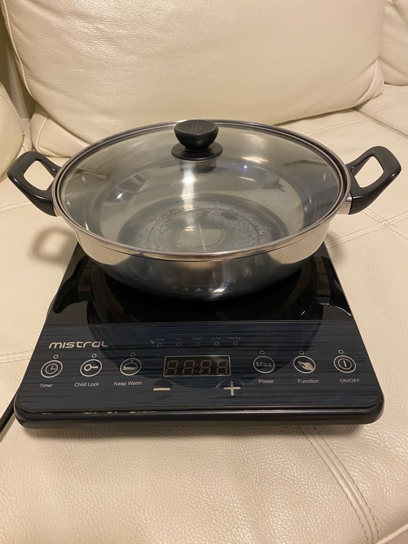 Mistral Steamboat Induction Cooker Pot Set , TV & Home Appliances