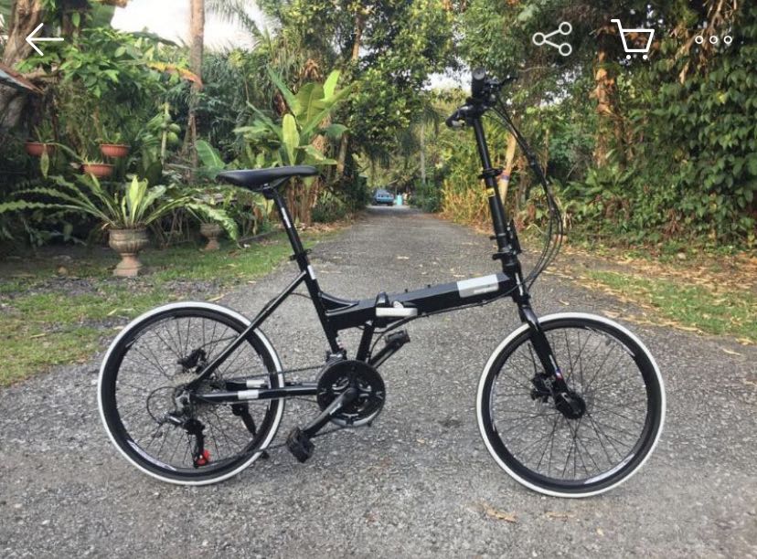 Mongoose Folding Bike 20 451 Sports Equipment Bicycles Parts Bicycles on Carousell