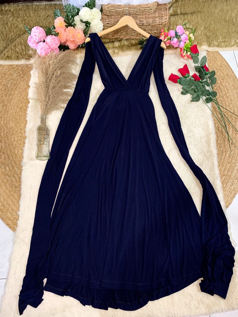 Midnight blue infinity best sale dress