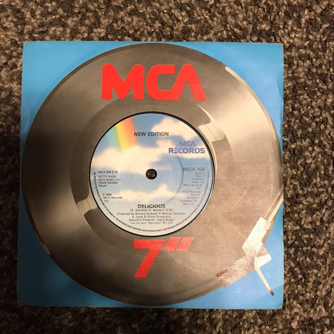 New Edition MR. Telephone Man LP Vinyl Piring Hitam 7inch ...