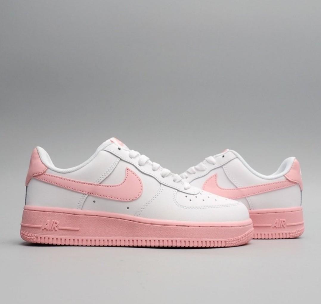 af1 pink swoosh