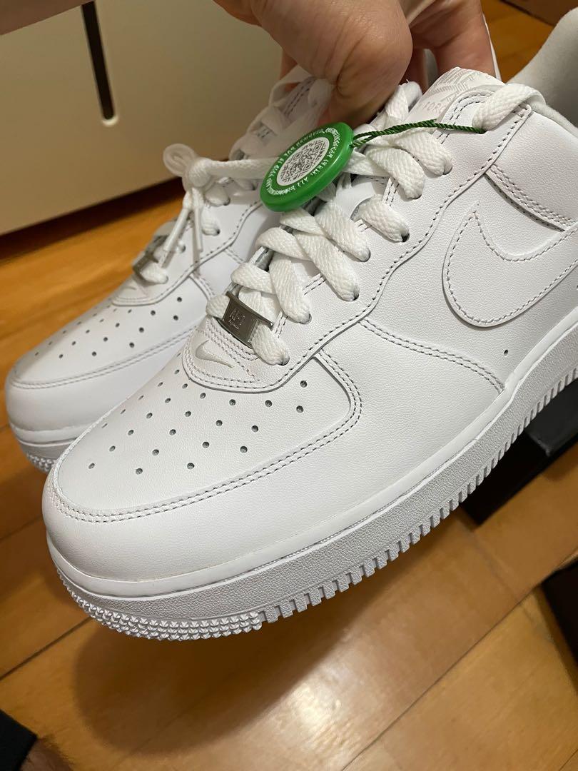 Nike Air Force 1 Low Supreme White (US8), 男裝, 鞋, 波鞋- Carousell