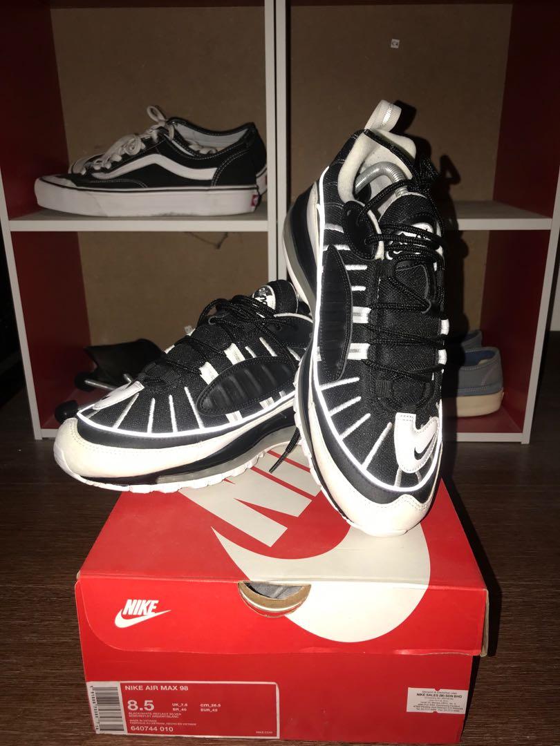 NIKE AIRMAX 98 OREO Men s Fashion Footwear Sneakers on Carousell
