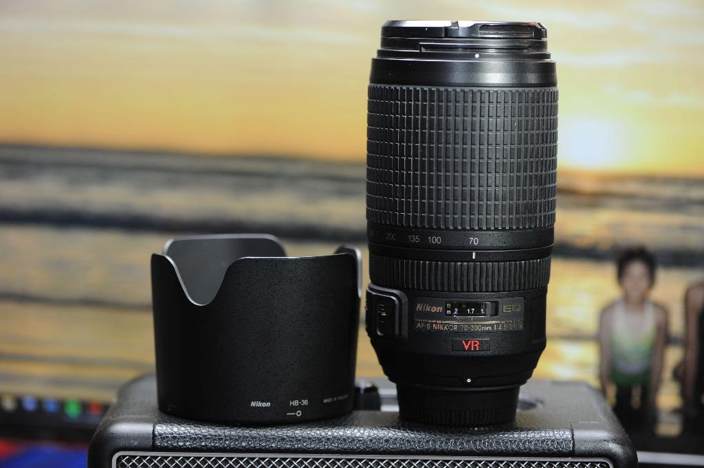 Nikon Af S Vr Zoom Nikkor 70 300mm F 4 5 5 6g If Ed Nikon Photography Lens Kits On Carousell