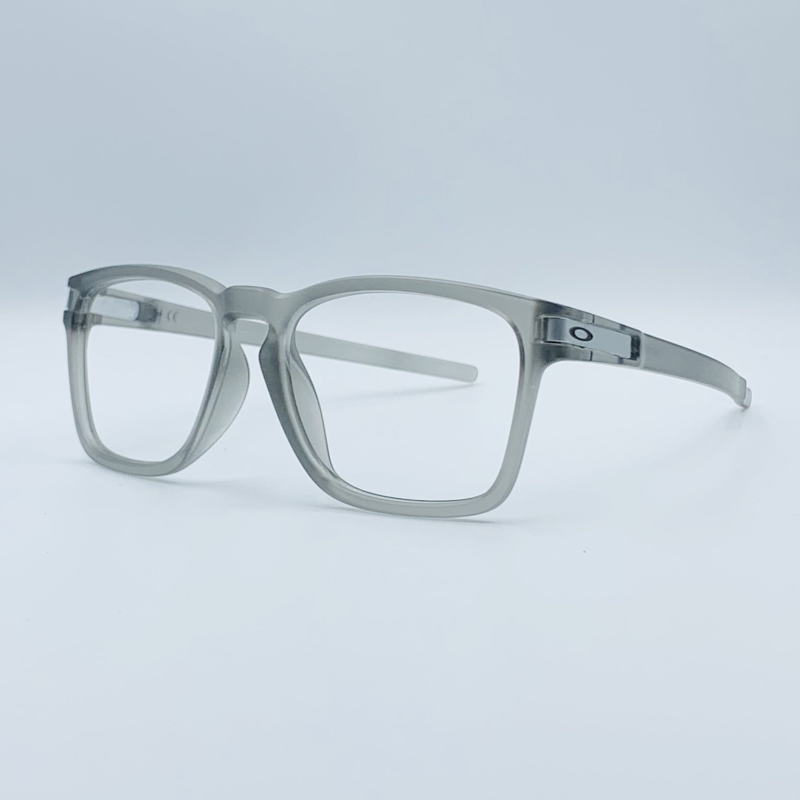 Oakley Latch Square A matte grey ink frame Men s Fashion