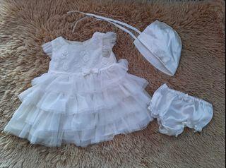 Periwinkle Baptismal Dress
