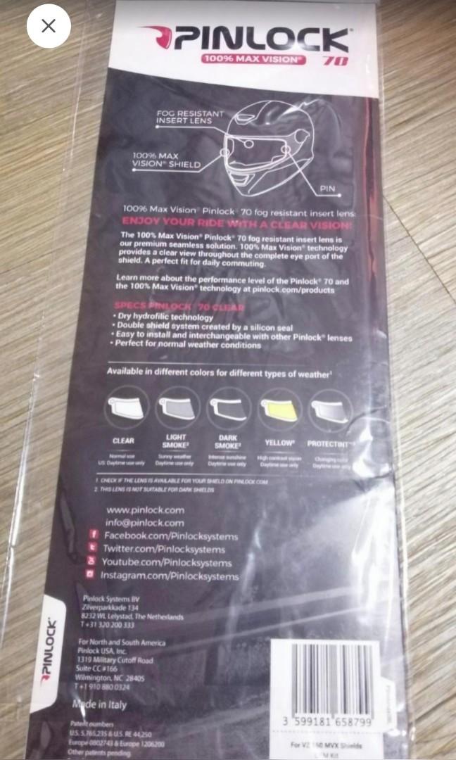 Shark pinlock 70 cheap