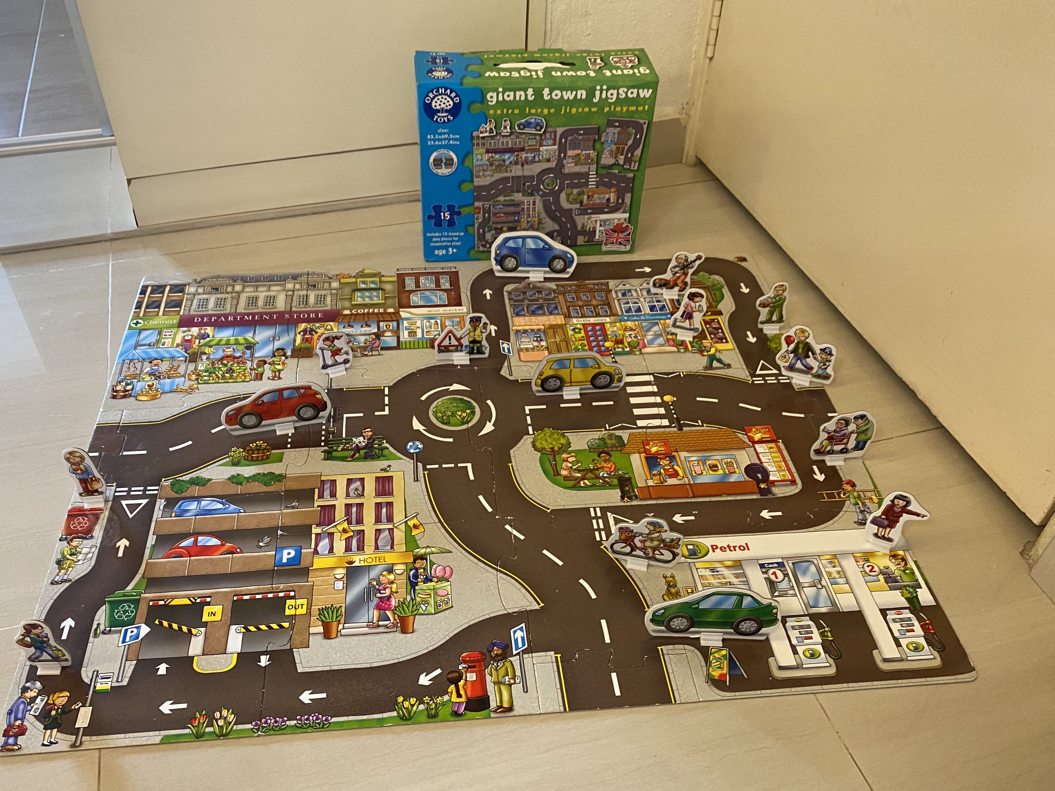 Orchard Toys Giant Town jeu éducatif Puzzle BN 