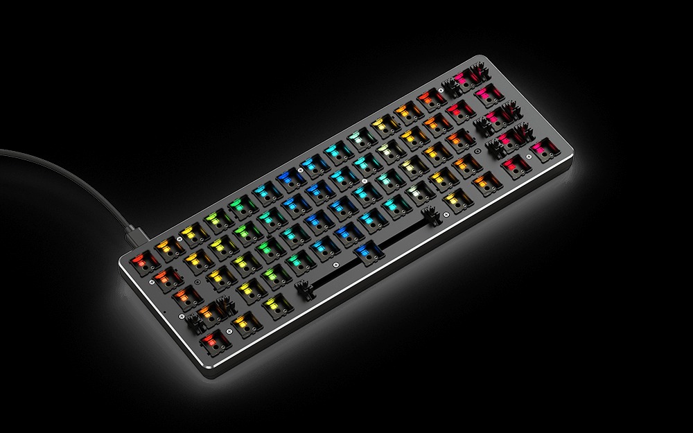 Glorious Modular Mechanical Keyboard (GMMK) Barebones Kit, Computers