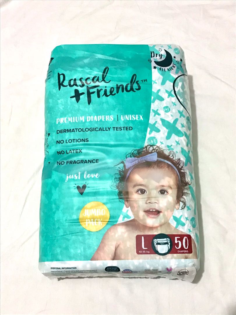 Rascal and Friends Diapers, LARGE, Babies & Kids, Bathing & Changing