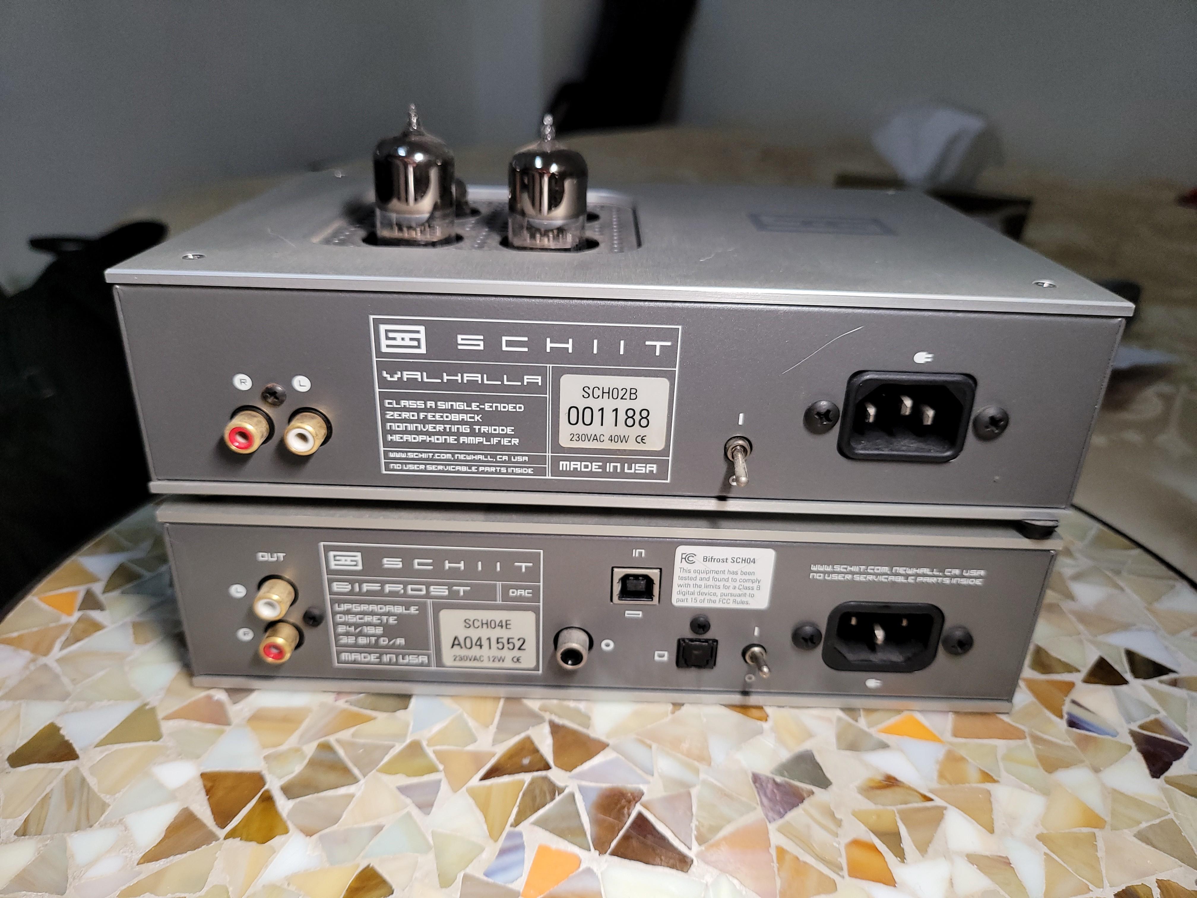 Schiit Valhalla 1 Bifrost 1 QED Carousell