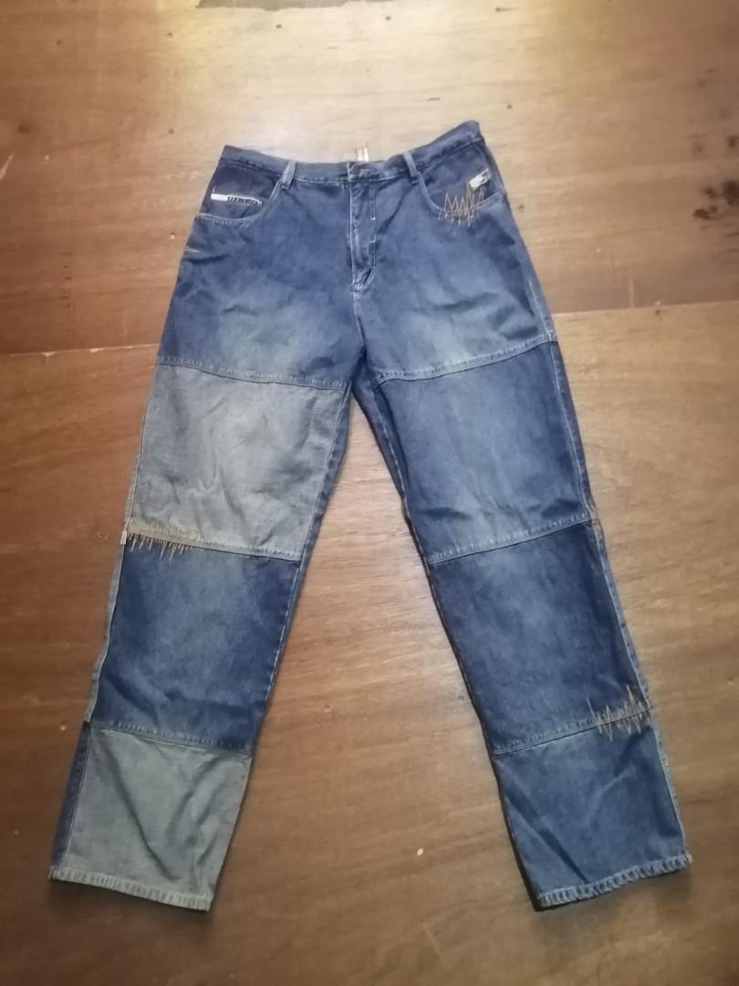 School Of Hard Knocks Sohk Vintage Patch Baggy Jeans Women S Fashion Bottoms Other Bottoms On Carousell