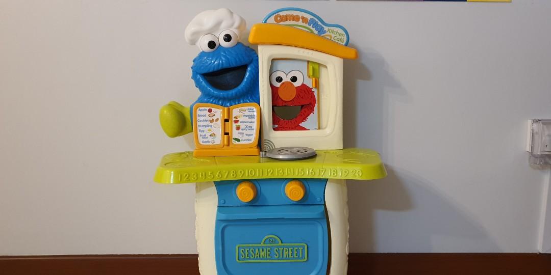 Sesame Street Kitchen Cafe Babies Kids Toys Walkers On Carousell