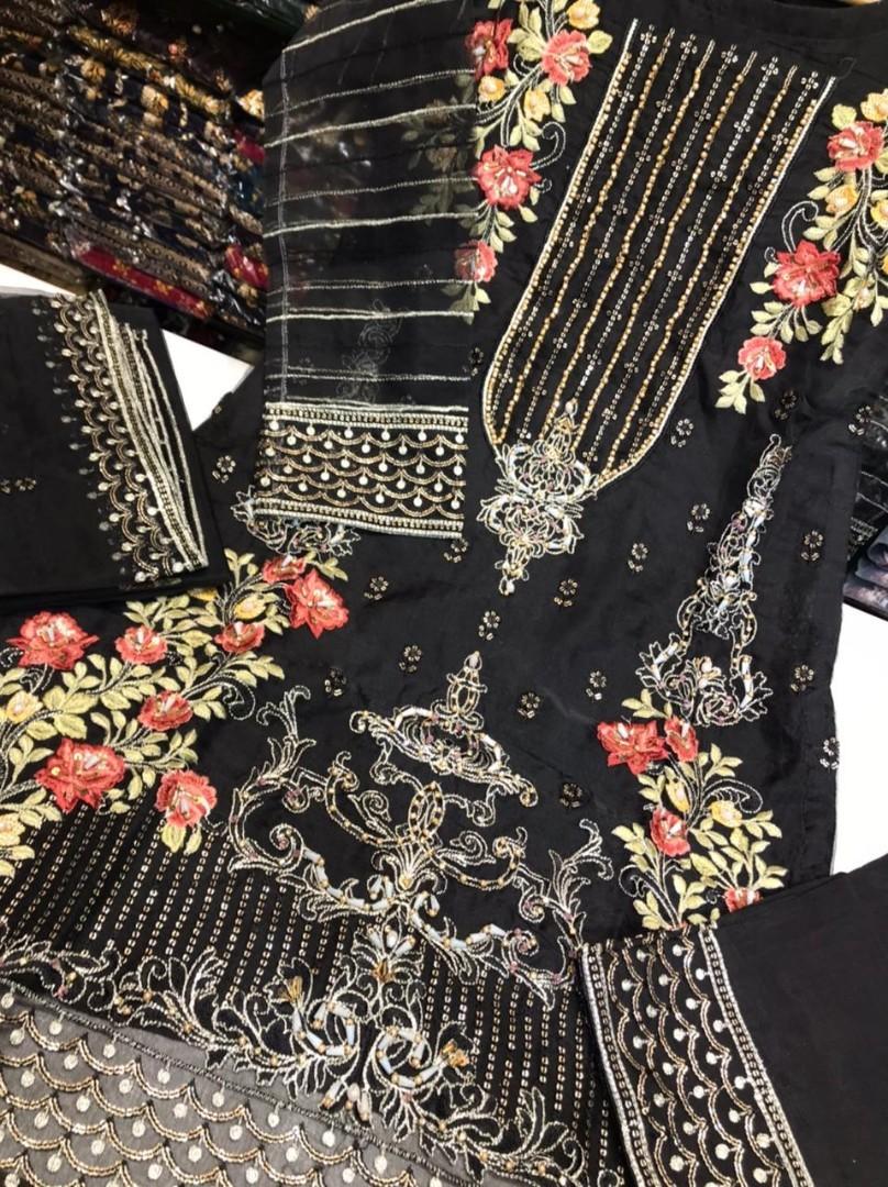 stitch organza collection, 女裝, 連身裙 & 套裝, 傳統服飾 Carousell