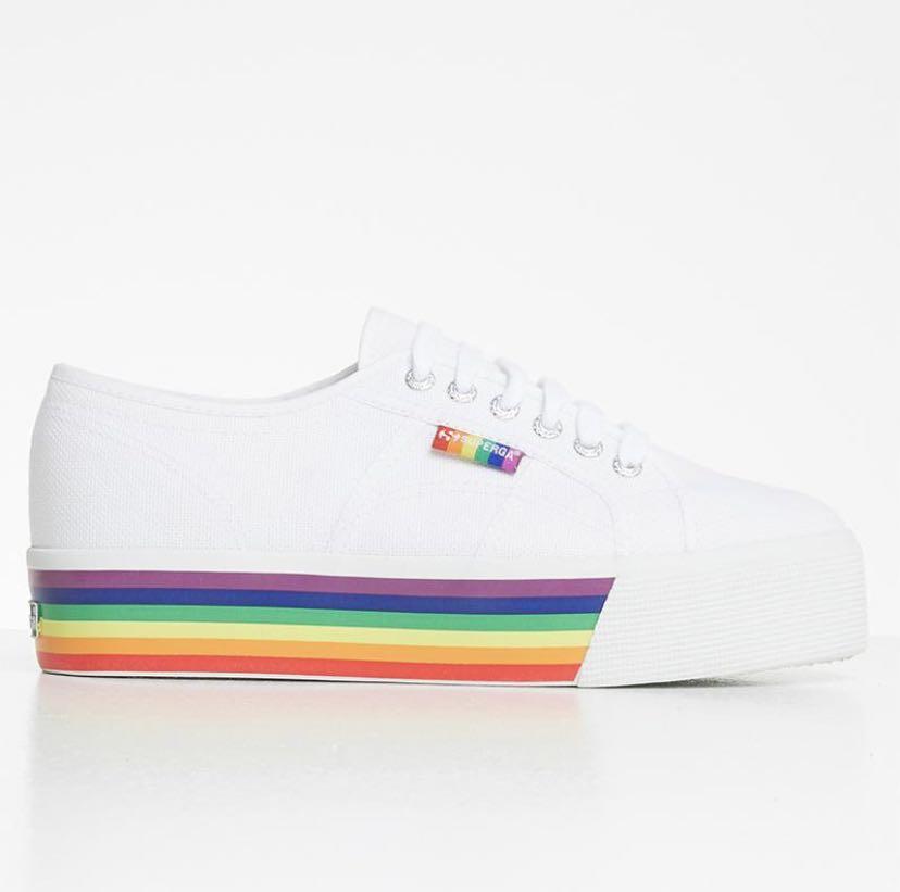 Superga pride sneaker clearance