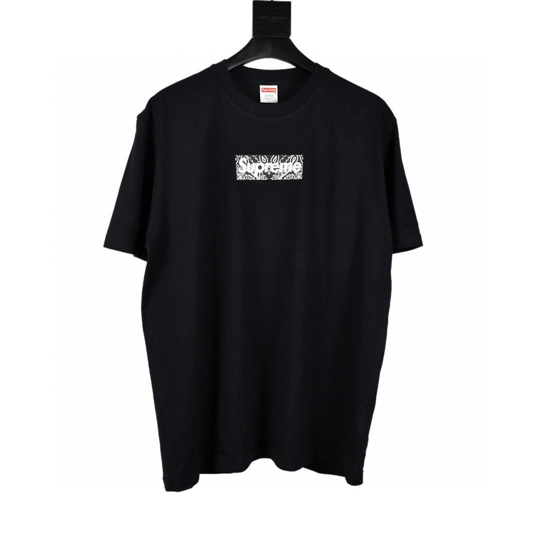 Supreme 19fw bandana box logo tee sales