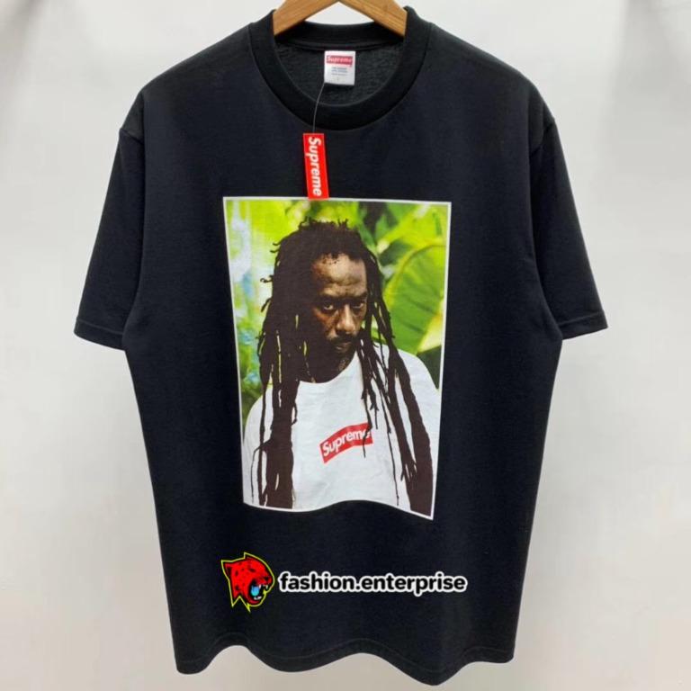 Supreme SS19 Buju Banton Tee, Men's Fashion, Tops & Sets, Tshirts & Polo  Shirts on Carousell