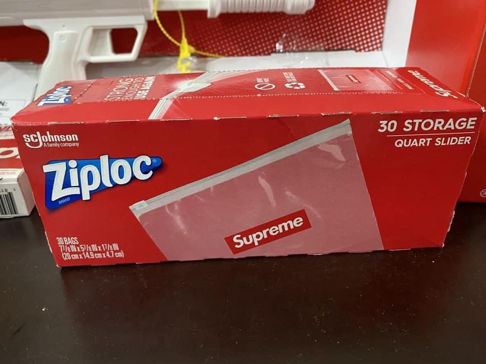 Supreme ziploc bags resell shop