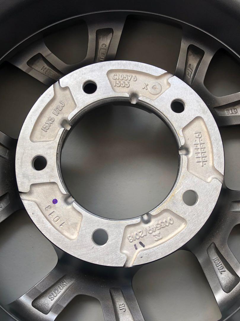 Suzuki Jimny OEM Alloy Wheels 15”, Car Accessories, Tyres & Rims on