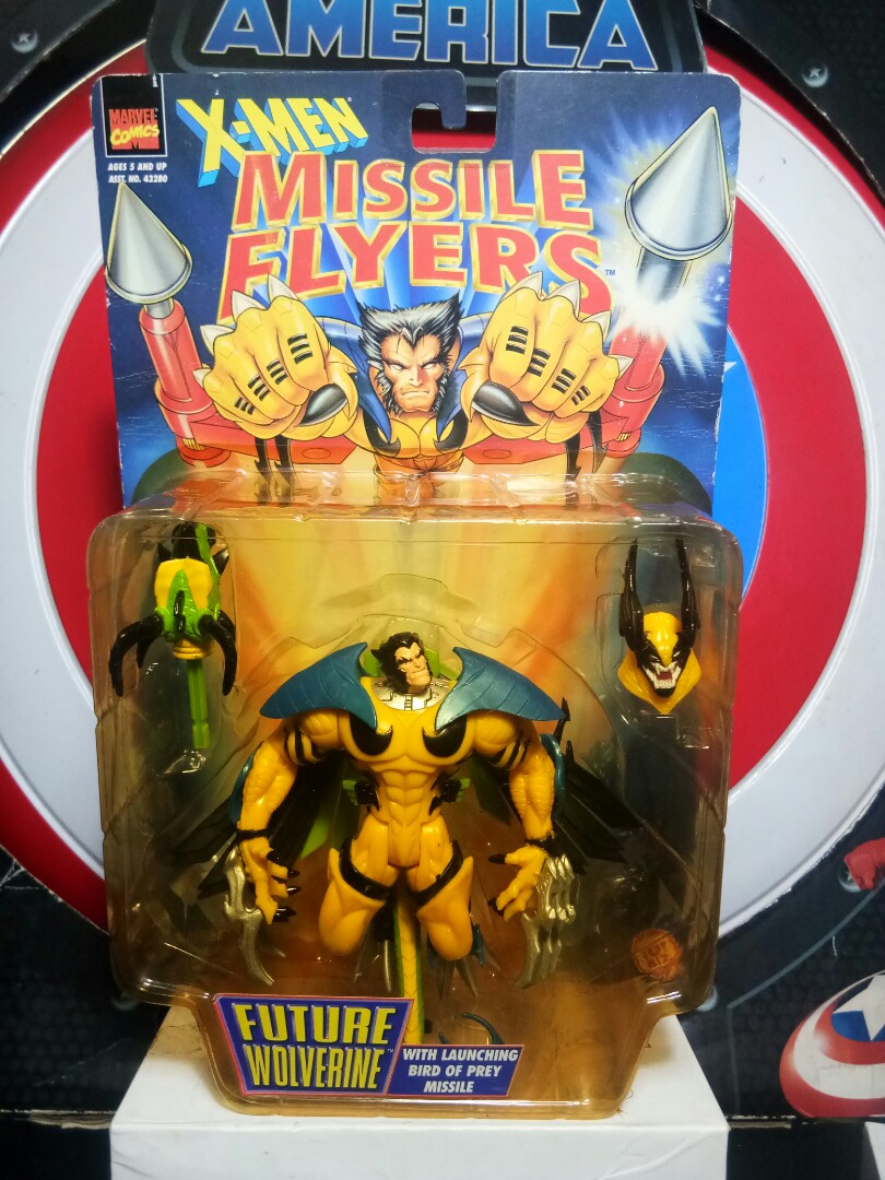 Toybiz X Men Missile Flyers Future Wolverine Bird Of Prey Missile Toy Biz Hobbies Toys Toys Games On Carousell
