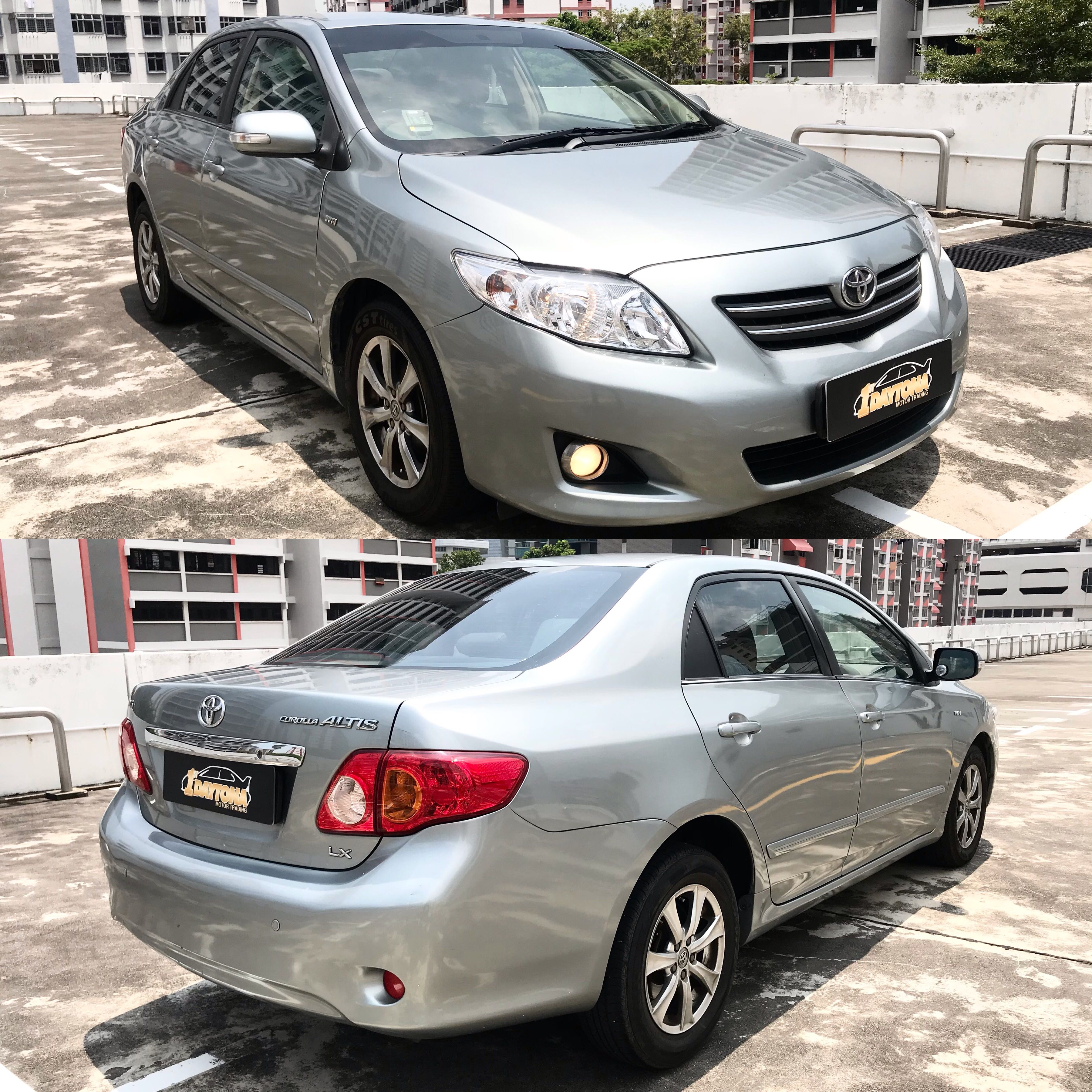 toyota corolla altis 1 6a coe till 04 2029 auto cars used cars on carousell