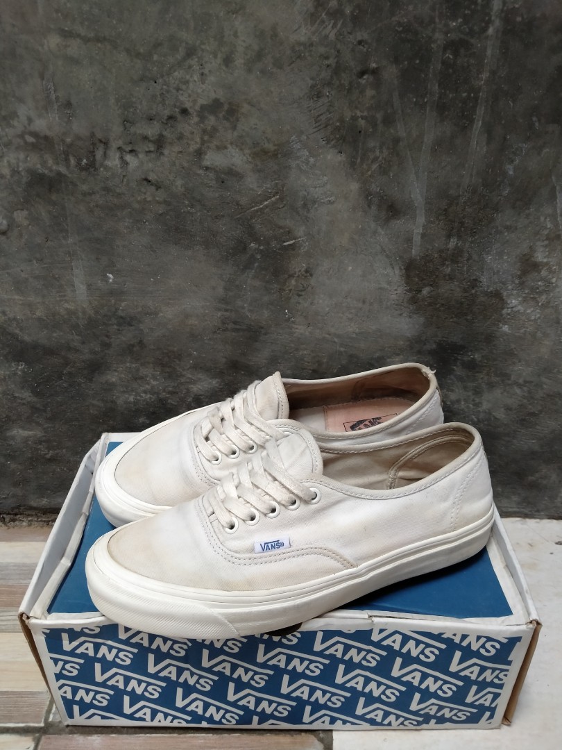 Vans authentic og lx white new arrivals
