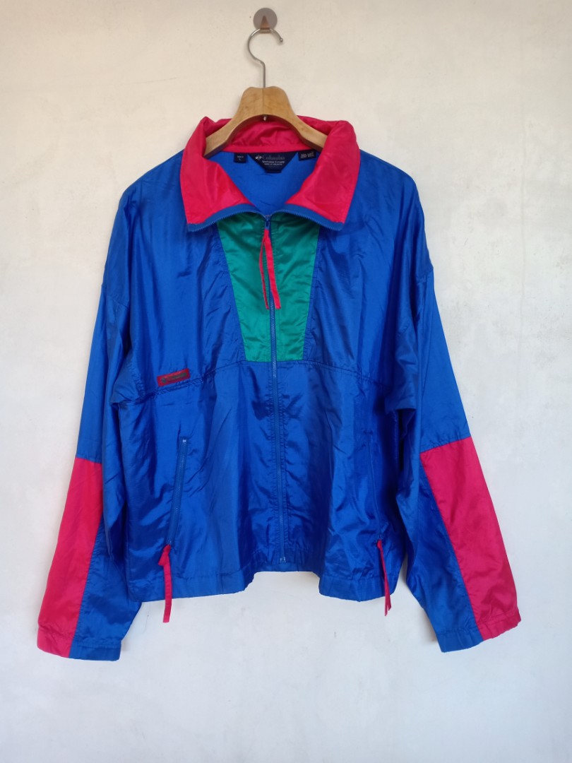 Vintage Columbia windbreaker Men s Fashion Coats Jackets and