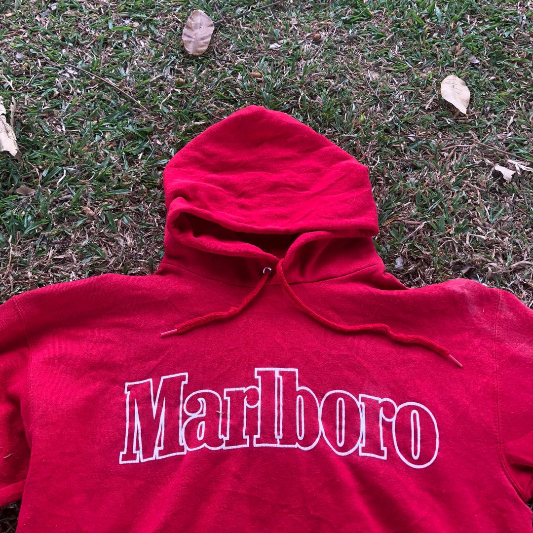 Vintage Marlboro Hoodie Men s Fashion Tops Sets Hoodies on