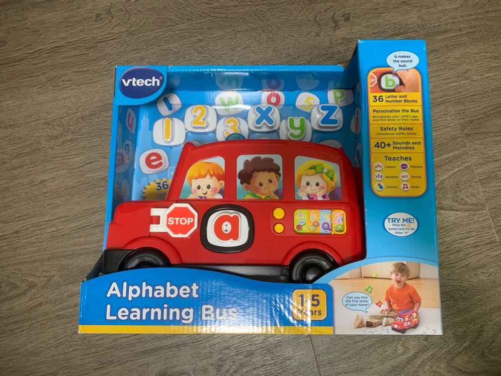 Vtech alphabet learning bus outlet