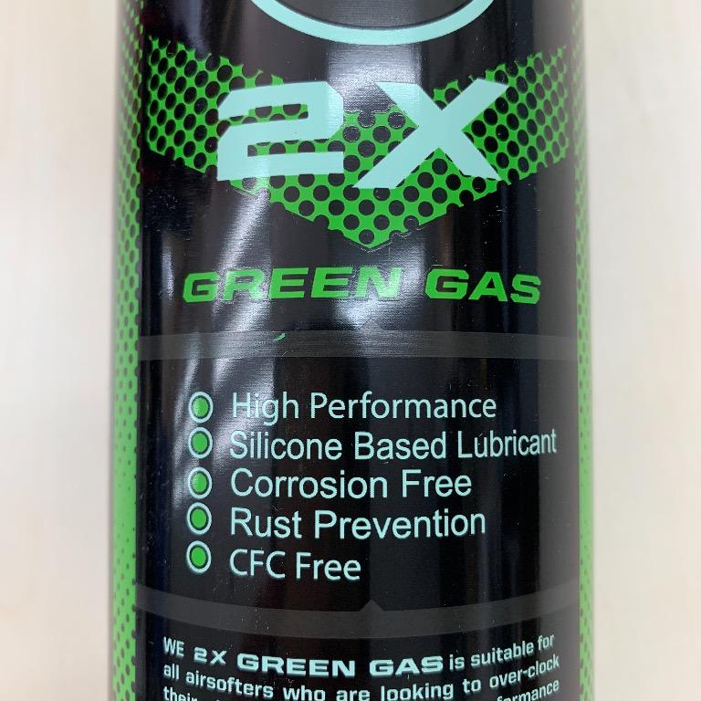 Wargame 全新WE 2X Power 1000ml 強力瓦斯Green Gas, 運動產品, 運動與