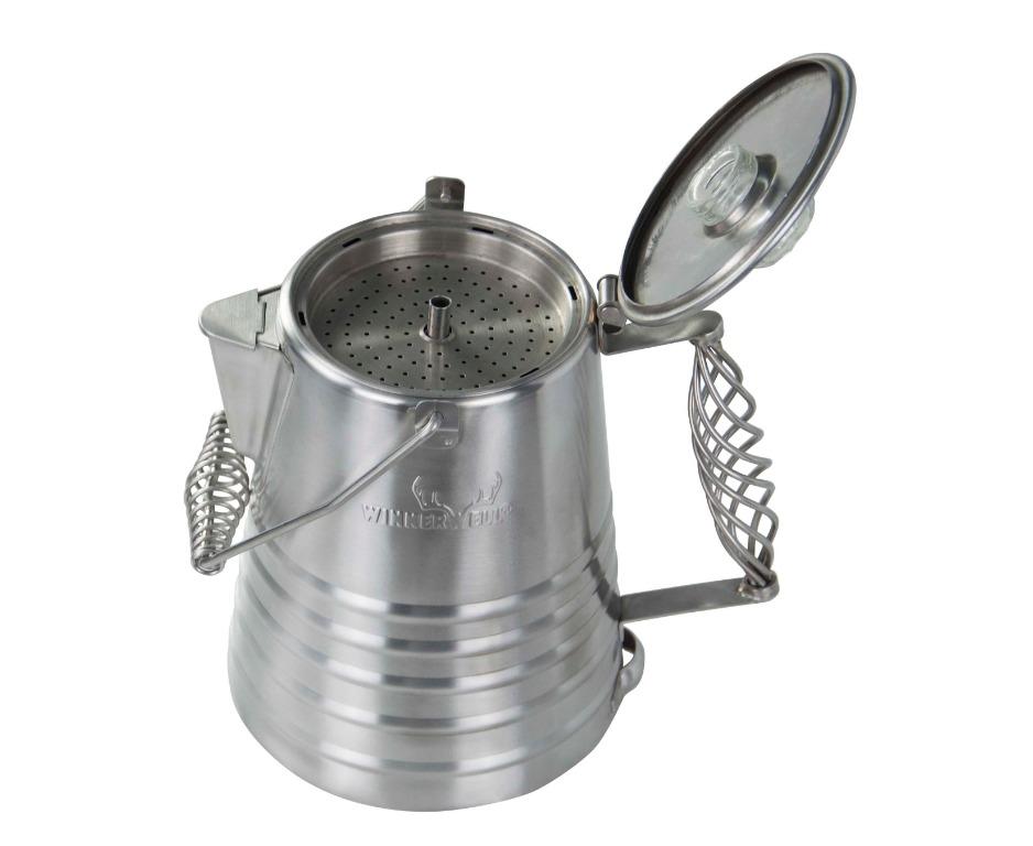 Winnerwell - 9 Cup Stainless Steel Percolator Coffee Pot