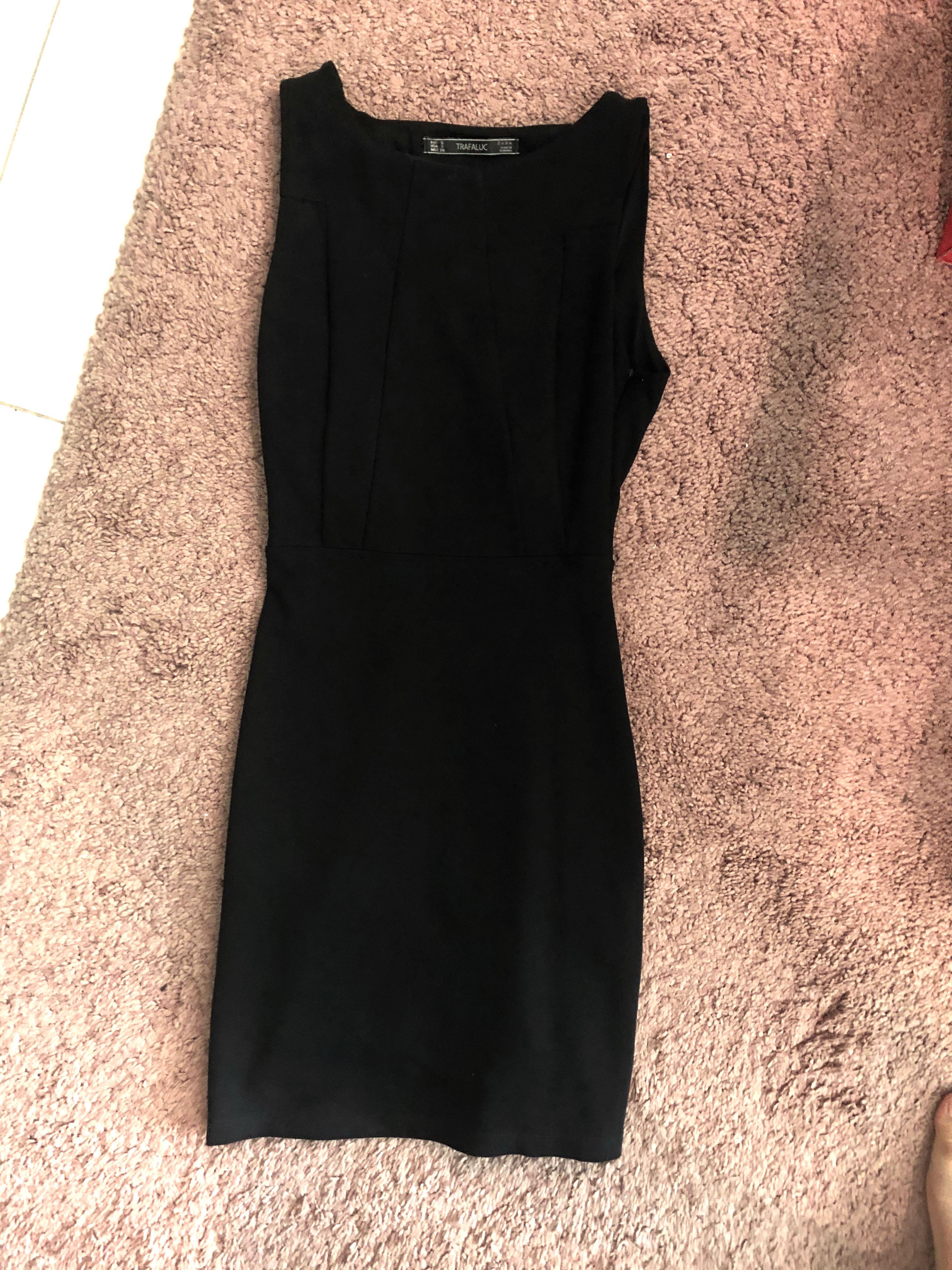 black bodycon dress zara Zara Long Sleeve Bandage Mini Dress
