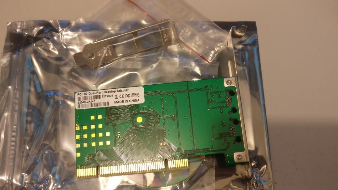 Intel 82546EB Dual-Port Gigabit Ethernet, PCI interface, 電腦＆科技, 電腦周邊及配件 ...