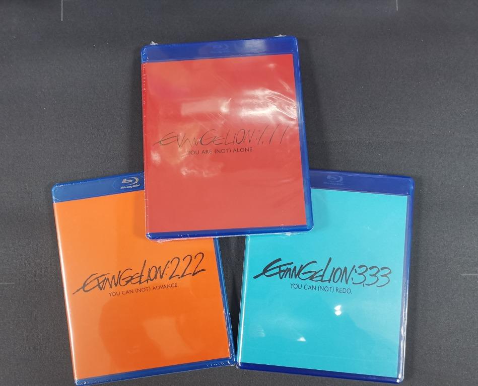 エヴァンゲリオン 新劇場版 Blu-ray 序破Qセット DVDブルーレイ