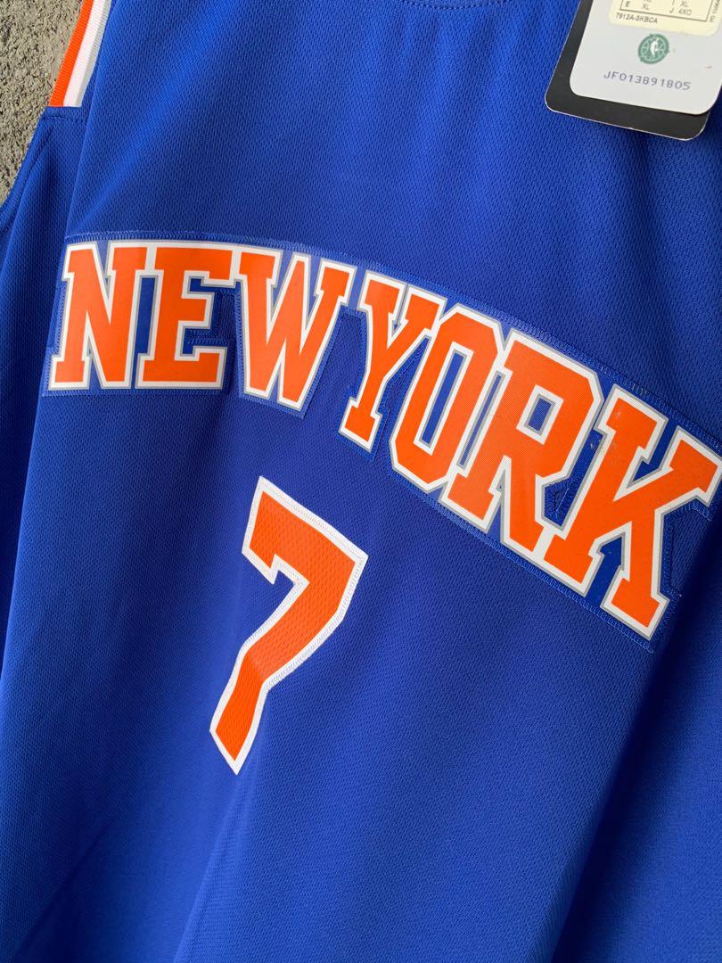 New York Knicks #7 Carmelo Anthony Adidas Jersey (S)