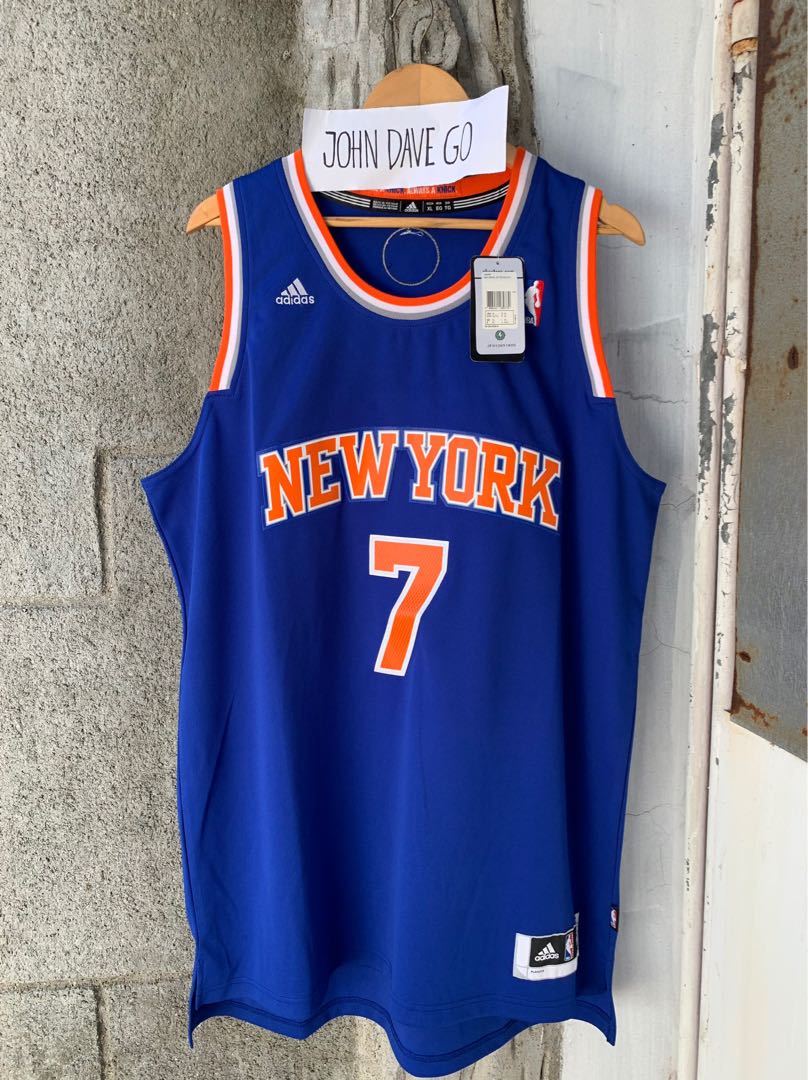 Adidas NY Knicks Carmelo Anthony “7” Jersey, Men's Fashion, Activewear on  Carousell