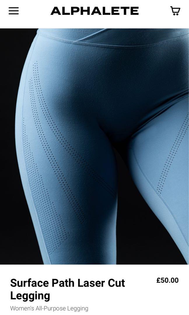 For the first time everSurface Path Laser-Cut Leggings