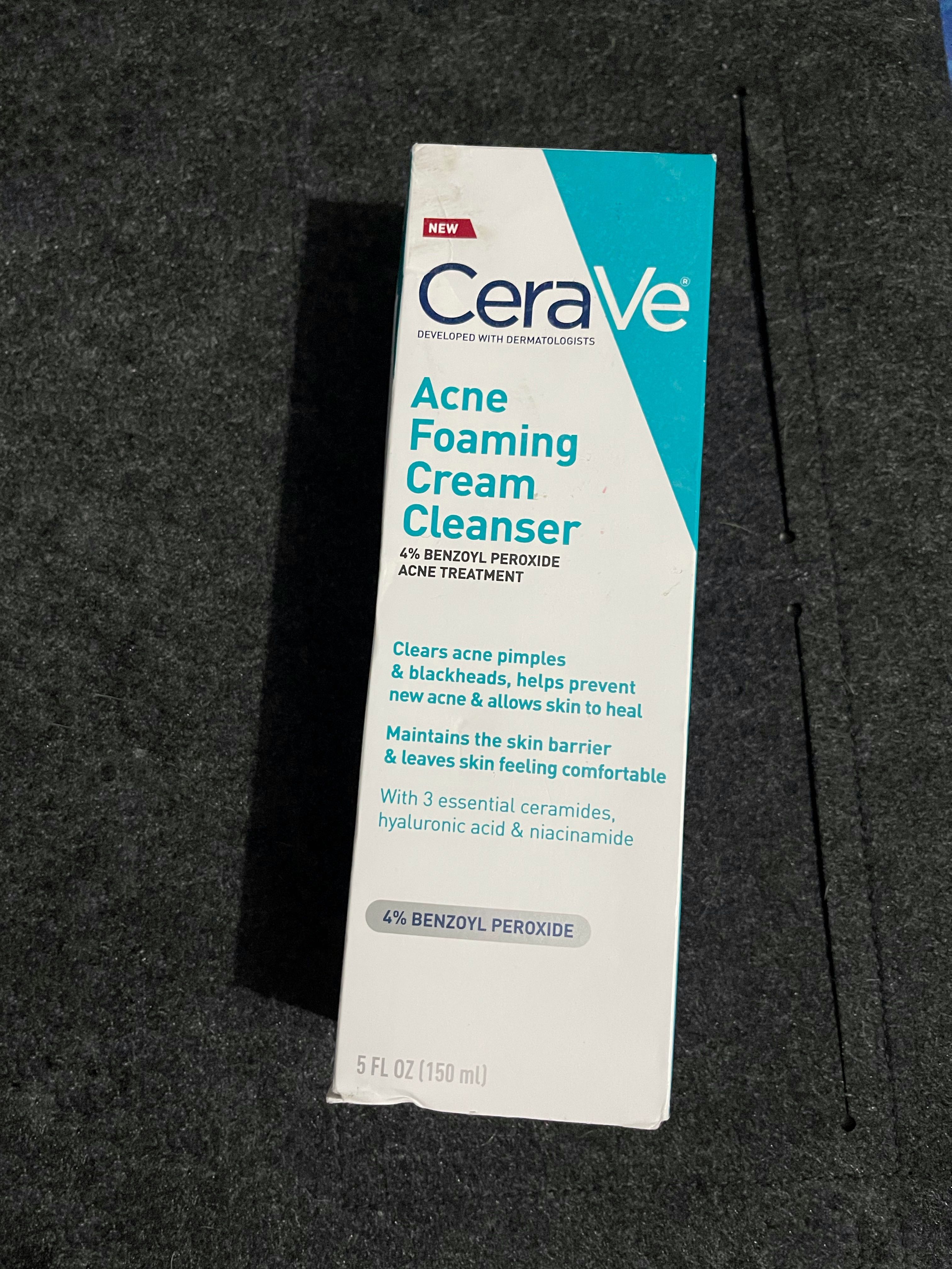 cerave 4 benzoyl peroxide