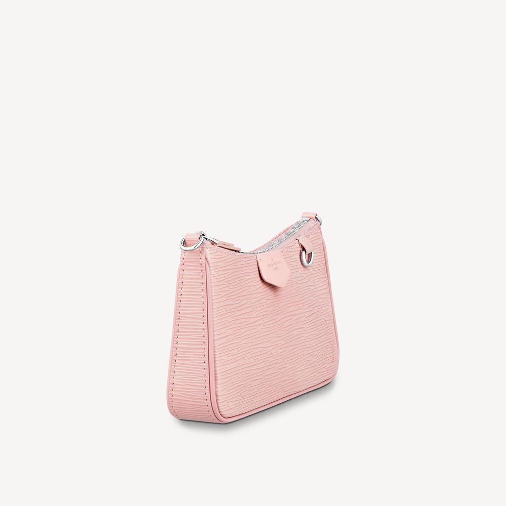 Louis Vuitton, Bags, Louis Vuitton Easy Pouch Chain Shoulder Bag Epi  Leather Pink Rose Ballerine