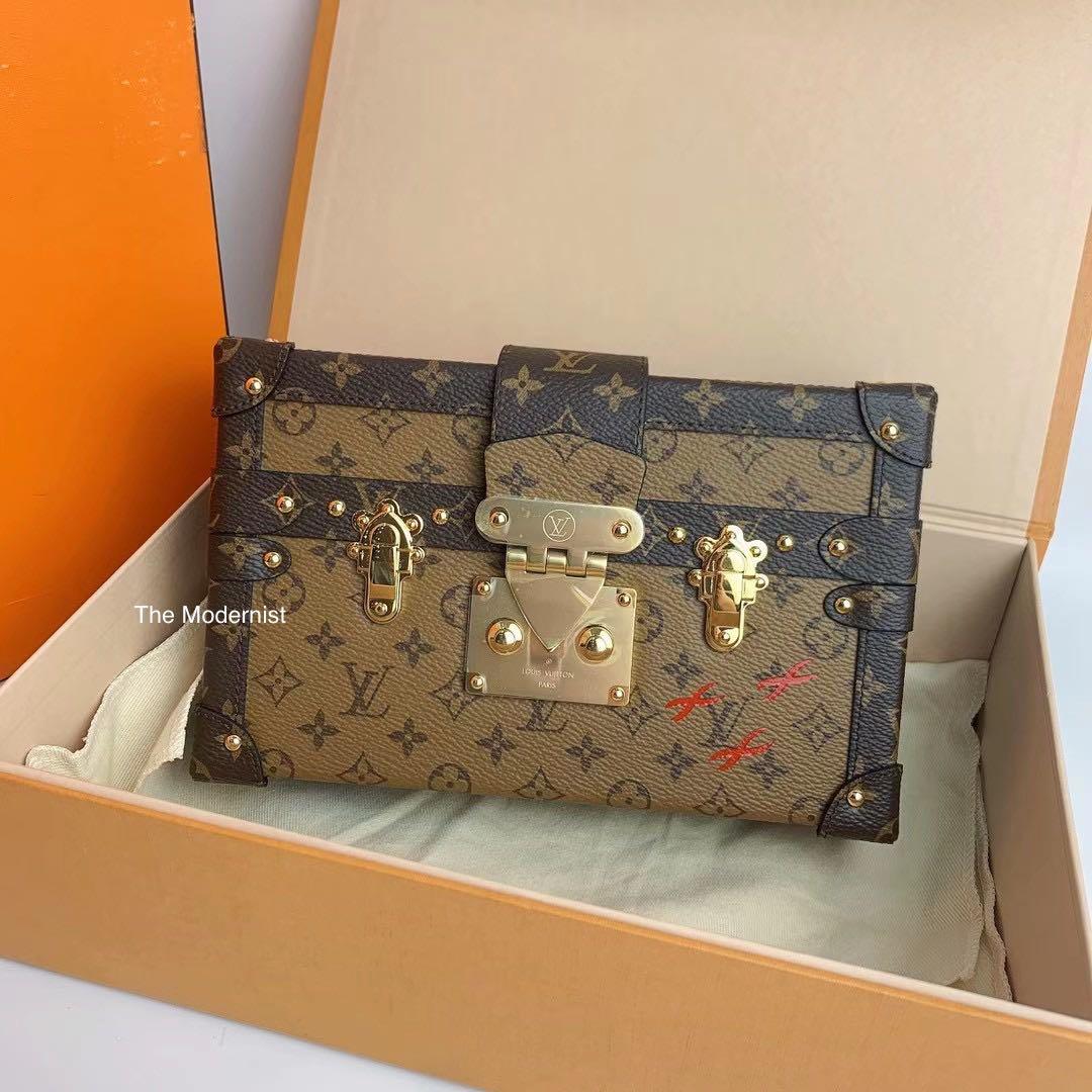 Petite Malle Bag Monogram Reverse Canvas - Handbags M45960